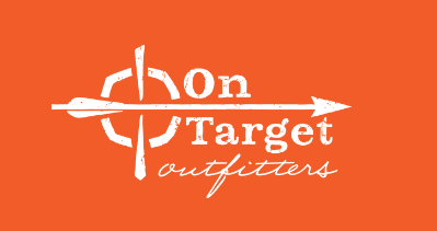 On Target Outfitters logo: an arrow through a crosshair